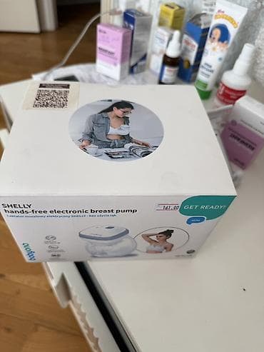 2ci el paltar: Məhsul: BabyOno SHELLY – əllər sərbəst elektron döş pompası — 2