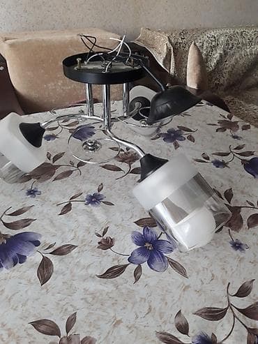 Çılçıraq, 3 lampa, Metal — 3