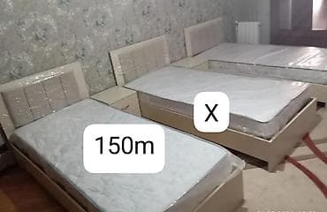 sunger: - Tək nəfərlik çarpayı dəstləri - Rəng: krem/bej tonları - Başlıq — 1