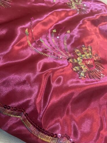 toxumaq üçün saplar: Yataq üçün rəng - Qırmızı Yataq örtüyü — 4