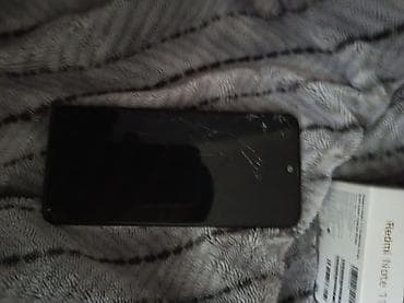 redmi es9: Redmi Note 11, 128 GB, rəng - Qara, Qırıq — 3