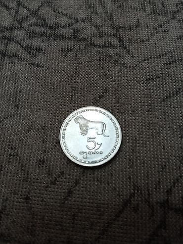 Монеты: 5 gürcüstan — 2