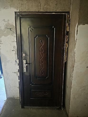 Seyf qapi 120azn 9cu mkr 1696 leli Dəmir giriş qapısı - Material