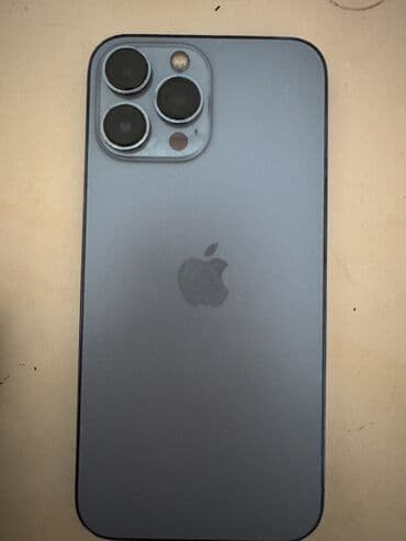 iphone a 6: IPhone 13 Pro Max, 256 GB, Sierra Blue, Barmaq izi, Face ID — 2