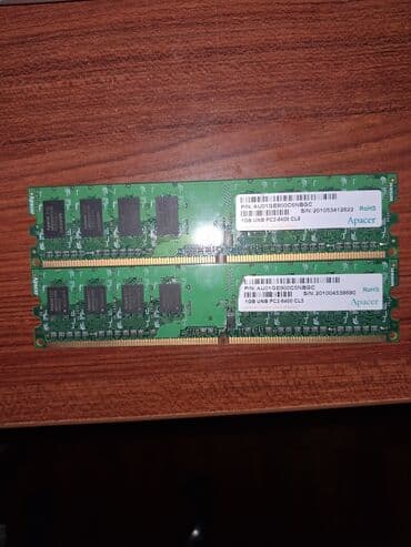 ram ddr3 2gb: Operativ yaddaş (RAM) Apacer, 2 GB, < 1333 Mhz, DDR2, PC üçün, İşlənmiş — 1