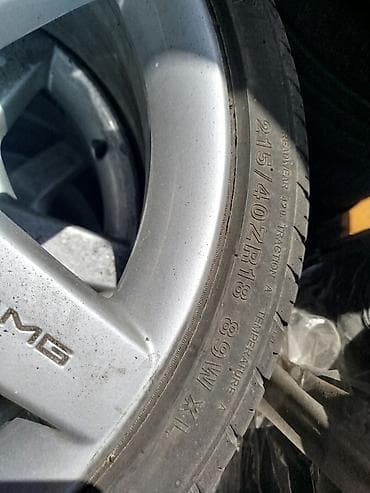 20 lik disk teker: İşlənmiş Disk təkər Mercedes-Benz 215 / 40 / R 18, 5 Boltlu — 2