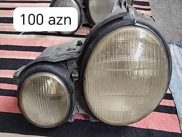 Komplekt, Yaxın və uzaq vuran işıqlar Mercedes-Benz, Orijinal, Almaniya