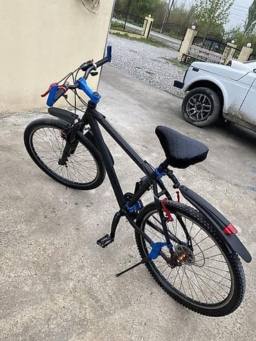 трехколесный велосипед с ручкой: Şəhər və off-road sürüşləri üçün dağ velosipedi Xüsusiyyətlər: - 26" — 8