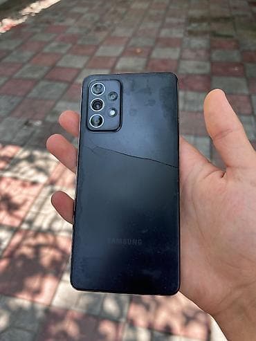 samsung ue48ju7500: Samsung Galaxy A52, 256 GB, rəng - Qara, Qırıq — 3