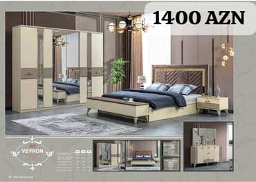 işlenmiş termolar: İkinəfərlik çarpayı, Dolab, Termo, 2 tumba, Azərbaycan, Yeni — 30