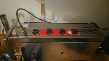 Аренда оборудования: Döner aparati Remta+biçaq 4 gözlü Matorlu.0 faza 4 ay işlənib.cemi — 2