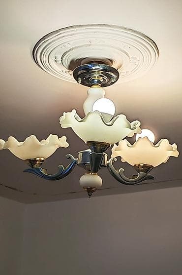 Другой декор и предметы интерьера: Люстра, 3 лампы — 2