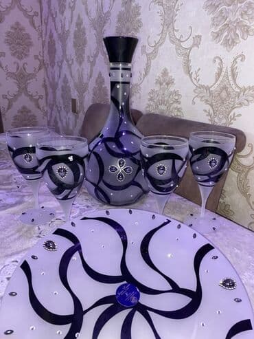 advent calendar satışı: 🥂 Swarovski Bəzəkli Şüşə Dəst TƏCİLİ Satılır ✨ ✔️ Tam dəst: 1 ədəd — 1