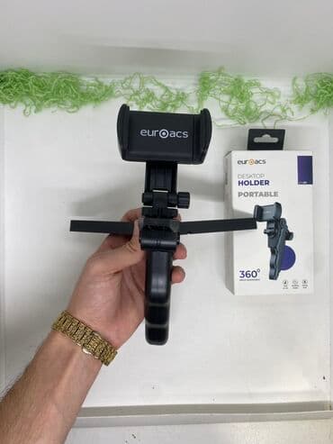 tripod telefon tutucu: EurAcs EH-311 Stolüstü Holder Azn 25yox❌ 15azn✅ ✅Model:EH-311 — 5