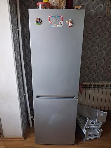 İşlənmiş 2 qapılı Beko Soyuducu Satılır, rəng - Gümüşü