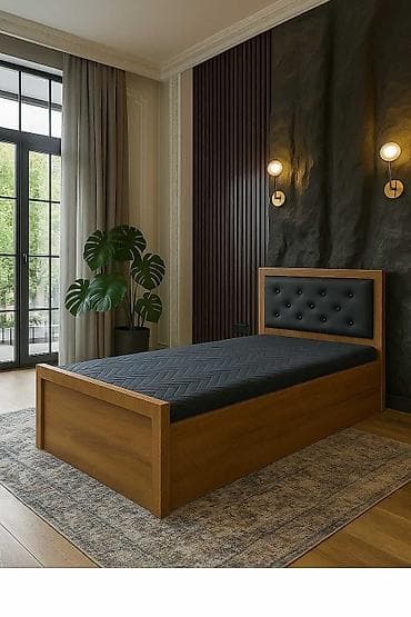 carpayi gence: Yeni, Təknəfərlik çarpayı, Bazalı, Matras ilə — 1