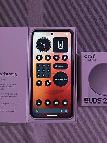 Nothing Phone (2a) + CMF by Nothing Buds 2A Telefon demək olar ki