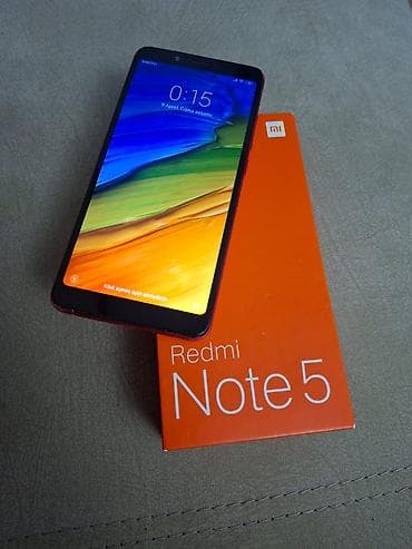 iphone 11 128: Redmi Note 5, 64 GB, rəng - Qırmızı, İki sim kartlı — 2