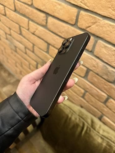 iphone 11 pro en ucuz: IPhone 16 Pro Max, 256 GB, Black Titanium, Simsiz şarj — 5