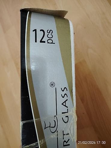 servis: Nahar dəsti, Şüşə, 6 nəfərlik, Türkiyə — 5