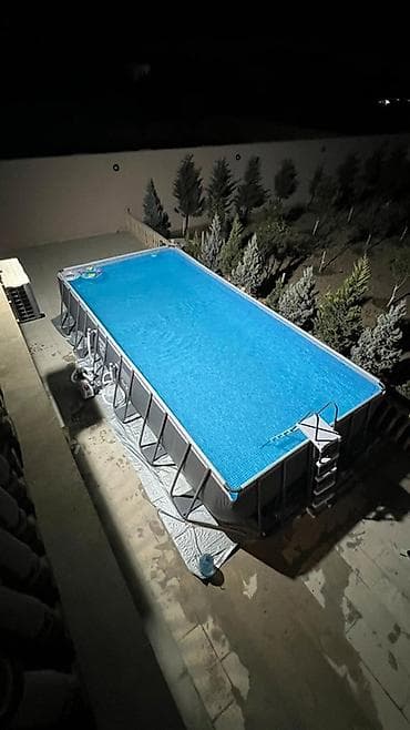 sta su baseni: Böyük ölçülü karkaslı həyətyanı hovuz - Tip: yerüstü metal karkaslı — 6
