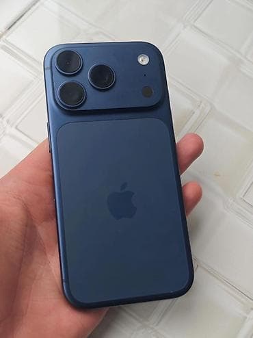 IPhone 17 Pro, 256 GB, Mavi, Zəmanət, Simsiz şarj, Face ID lalafo.az -da IPhone 17 Pro, 256 GB, Mavi, Zəmanət, Simsiz şarj, Face ID