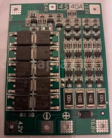 18650 batareya: 4S 40A Li-ion/Li-Po BMS qoruyucu plata Təzədir! 2ədəd qalıb! - 4S — 1