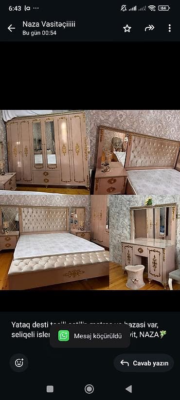 Yataq desti tecili satilir, matras ve bazasi var, seliqeli islenib lalafo.az -da Yataq desti tecili satilir, matras ve bazasi var, seliqeli islenib