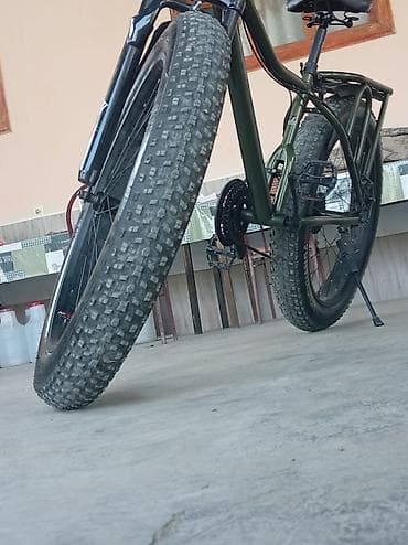 turnik ev ucun type 1: Fat Bike dağ velosipedi - 26x4.0 düym “fat” təkərlər: qum, qar — 2