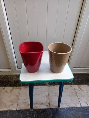 питомник растений в баку: Müxtəlif dibçəklər Narıncı-yaşıl dibçəklər, 4 — 6