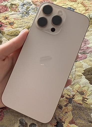 IPhone 16 Pro Max, 256 GB, Qızılı, Face ID