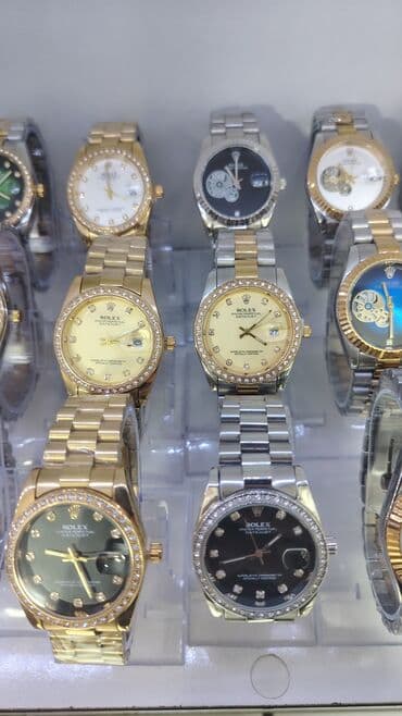 cütlük qolbaq: Yeni, Qol saatı, Rolex, rəng - Mavi — 2