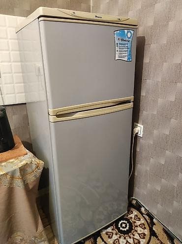 fujitsu siemens azerbaijan: 2 qapılı Dnepr Soyuducu Satılır, rəng - Boz — 8