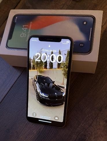 iphone 5 satilir: IPhone X, 64 GB, Gümüşü, Face ID — 2