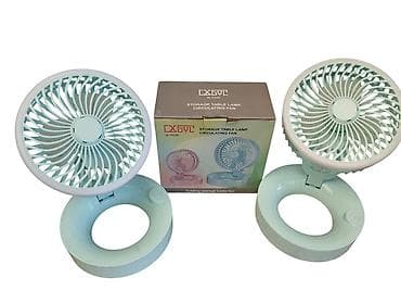 ventil: LED işıqlı masaüstü sərinkeş CXSYL SL-F6001 20sm . ❄️ Sərinlik artıq — 5