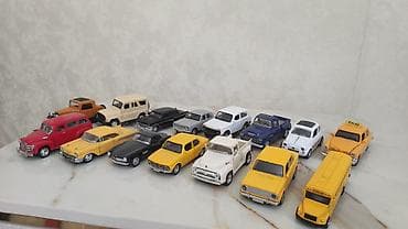 Kolleksiya üçün 1:43 və oxşar miqyaslarda metal və plastik die-cast — 4