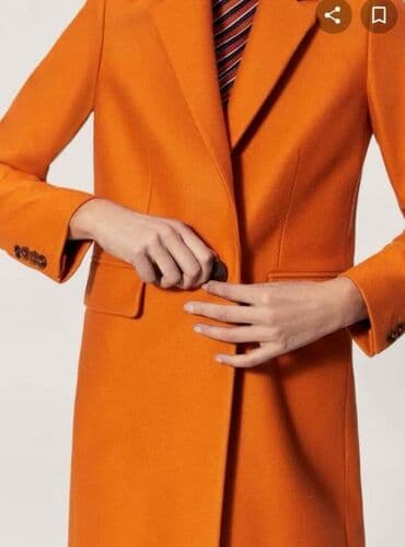 iqos iluma i: Palto, Mango, L, rəng - Narıncı — 4