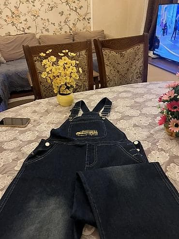 Pencəklər: Uşaq üçün cins kombinezon. Xs, S razmerə də gedir - Material: qalın — 2