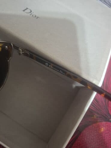 prada eynekleri qiymeti: Солнцезащитные очки, Dior, Б/у — 5