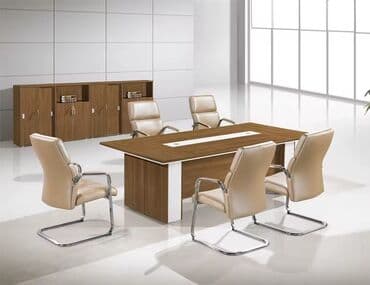 реклама офисной мебели: Məhsul: Ofis görüşmə dəsti - Dəst tərkibi: 1 ədəd böyük konfrans — 1