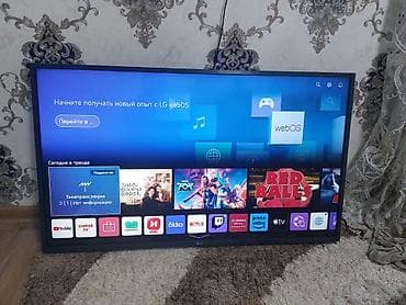 LG Qled 4K 139sm.Smart TV – webOS - Ekran diaqonalı: təxminən 43–49