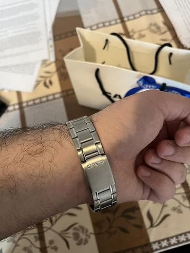 qol saatı casio: Qol saatı, Casio, rəng - Gümüşü — 4