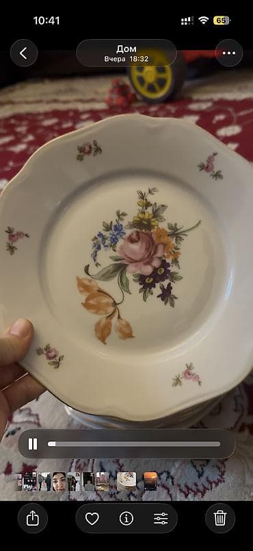 farfor nədir: Nahar dəsti, rəng - Ağ, Farfor — 2