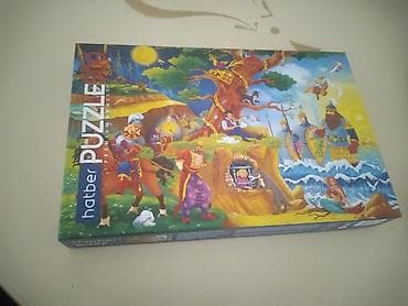 oyuncağlar: “Hatber Puzzle” premium keyfiyyətli pazl dəsti. Qutunun üzərində — 1