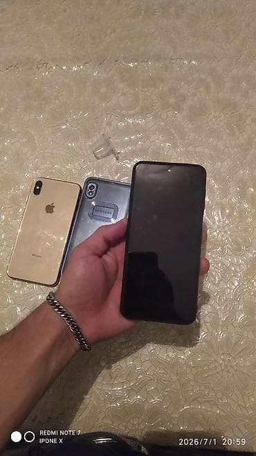 karaoke mikrofon bluetooth: Redmi Note 9 Pro, 64 GB, rəng - Mavi, Barmaq izi — 3