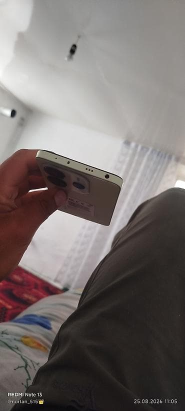 usb c: Redmi Note 13, 128 GB, rəng - Qara, İki sim kartlı — 7