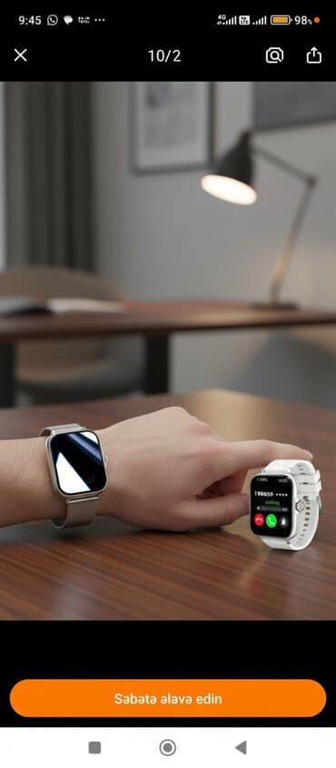 Yeni, Smart saat, Sensor ekran — 1