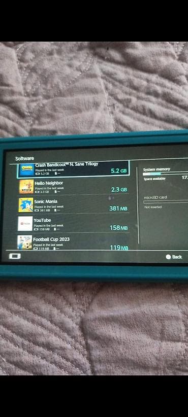 bakselde internet paketi: Nintendo switch az işlənib oyunları var satılır 150 m — 2