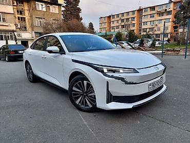 masin satilir: Elektrik sedan – ağ rəng, modern dizayn və tam LED işıqlar. Əsas — 2