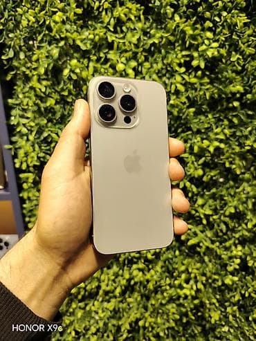 bakcell operator nomresi: IPhone 15 Pro, 128 GB, Natural Titanium, Zəmanət, Kredit, Simsiz şarj — 1